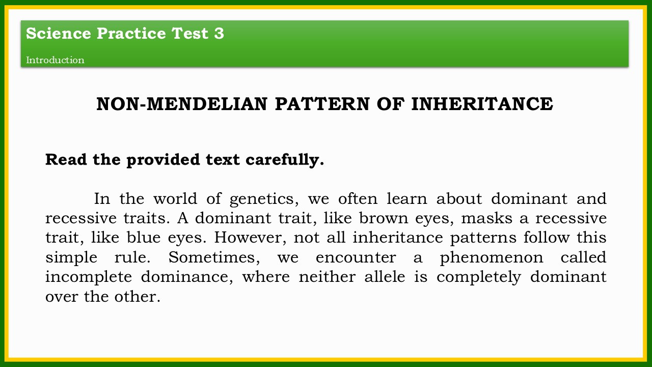 Practice Test 3 | LMS DepEd Gensan